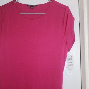 Satiny Ruched Mini Dress